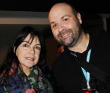 Carole Laure et Ricardo Trogi au festival Cinéma du Québec le 7 décembre 2009 à Paris.
