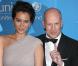 Emma Heming et Bruce Willis, à l'occasion de l'Unicef Snowflake Ball 2009, qui s'est tenu au Beverly Wilshire Hotel de Beverly Hills, à Los Angeles, le 10 décembre 2009.