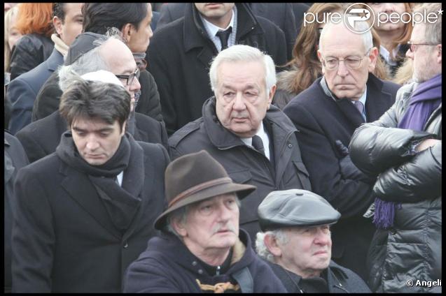 Thomas Langmann et son oncle Paul Rassam, plongé dans le coma suite à un malaise, le 10 décembre 2009.