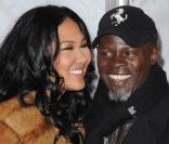 Kimora Lee et Djomon Hounsou à la première de Nine à New York le 15/12/09