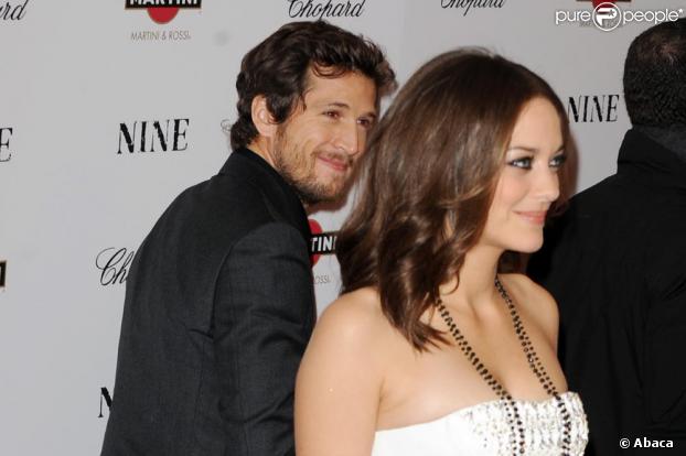 Marion Cotillard et Guillaume Canet à la première de Nine à New York le 15/12/09