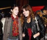 Lou Doillon et Charlotte Gainsbourg, filles de Jane Birkin