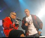 NTM sur la scène de Paris Bercy, le 19 septembre 2008.