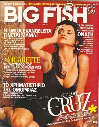 Penélope Cruz en couverture de Big Fish 