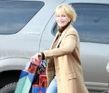 Melanie Griffith à Aspen, le 20 décembre 2009
