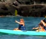 Michelle Williams et Matilda à Hawaii 