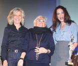 Marina Cicogna, Lina Wertmüller et Asia Argento au Capri Hollywood Film Festival (qui se tient du 27 décembre 2009 au 02 janvier 2010). 29/12/09