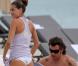 Melissa Satta, sublime compagne de l'ancienne star du foot italien Christian Vieri, profite des fêtes du Nouvel An 2010 pour exhiber... son superbe corps à Miami Beach