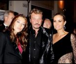 Laura Smet avec son père Johnny Hallyday et Laeticia