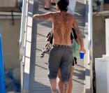 Tommy Lee en vacances à Mexico (21 décembre 2009)