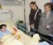 Bernadette Chirac et Lorie en visite dans un hôpital (2009)
