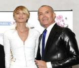 Soirée de lancement des soldes d'hiver, à l'Hôtel Westin, à Paris. Sarah Marshall et Jean-Claude Jitrois sont de la partie.  