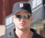 Eric Dane se rend à son club de gym à Los Angeles le 8 janvier 2010 