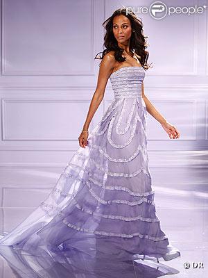 Zoe Saldana pour Avon