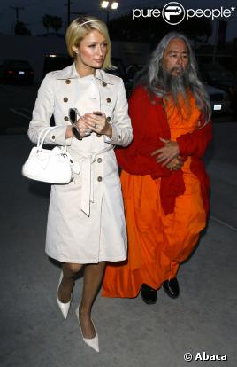 Paris Hilton et son moine Bouddhiste personnel