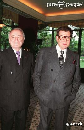 Yves Saint-Laurent et Pierre Bergé en 1996 ! 