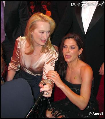 Meryl Streep et Sandra Bullock, meilleure actrice ex-aequo au Critics' Choice Awards, le 15 janvier 2010 !