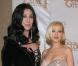 Cher et Christina Aguilera lors de la 67e cérémonie des Golden Globes à Los Angeles le 17 janvier 2010