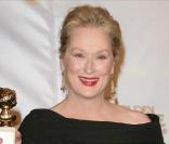 Meilleure actrice dans une comédie (Julie et Julia), Meryl Streep, lors de la 67e cérémonie des Golden Globes à Los Angeles le 17 janvier 2010