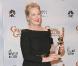 Meilleure actrice dans une comédie (Julie et Julia), Meryl Streep, lors de la 67e cérémonie des Golden Globes à Los Angeles le 17 janvier 2010