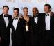 Meilleure comédie, Very Bad Trip : l'équipe du film dont Ed Helms, Justin Bartha, Heather Graham, Bradley Cooper et Mike Tyson, lors de la 67e cérémonie des Golden Globes à Los Angeles le 17 janvier 2010