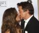 Meilleur acteur dans une comédie (Sherlock Holmes), Robert Downey Jr. avec sa femme Susan, lors de la 67e cérémonie des Golden Globes à Los Angeles le 17 janvier 2010