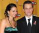 L'excellent Matt Damon et sa femme Luciana Barroso à l'occasion de l'after party des Golden Globe Awards, organisée par la Weinstein Company au Bar 210 de Los Angeles, le 17 janvier 2010.
