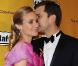 Diane Kruger et son charmant Joshua Jackson à l'occasion de l'after party des Golden Globe Awards, organisée par la Weinstein Company au Bar 210 de Los Angeles, le 17 janvier 2010.