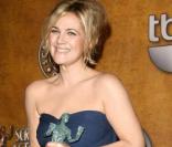 Drew Barrymore vainqueur d'un prix aux SAG Awards à Los Angeles le 23 janvier 2010