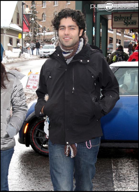 Adrian Grenier au Festival du film de  Sundance  dans l'Utah, le 24 janvier 2010 