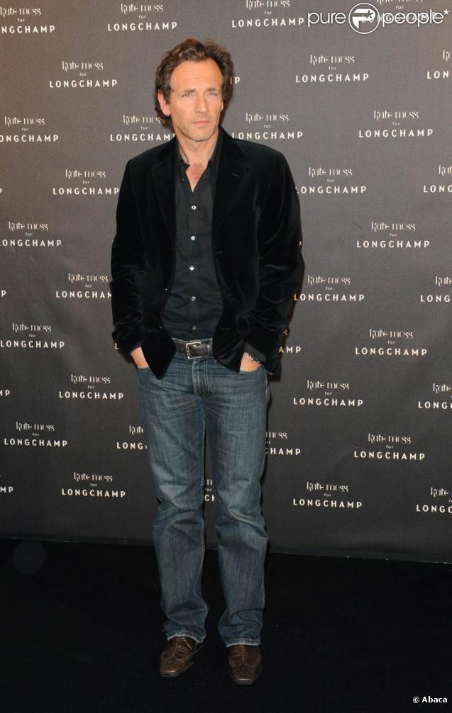 Stéphane Freiss, à l'occasion de la soirée organisée en l'honneur de Kate Moss par la maison Longchamp, au Ritz Club de l'Hôtel Ritz, à Paris, le 27 janvier 2010.