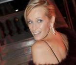 Estelle Lefébure au Dîner de la mode le 28 janvier 2010