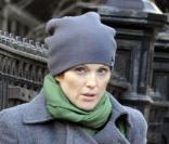 Julianne Moore passe chercher sa fille à l'école à New York le 13 janvier 2010