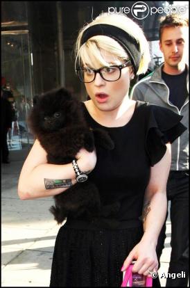 Kelly Osbourne à Hollywood, le 30 janvier 2010