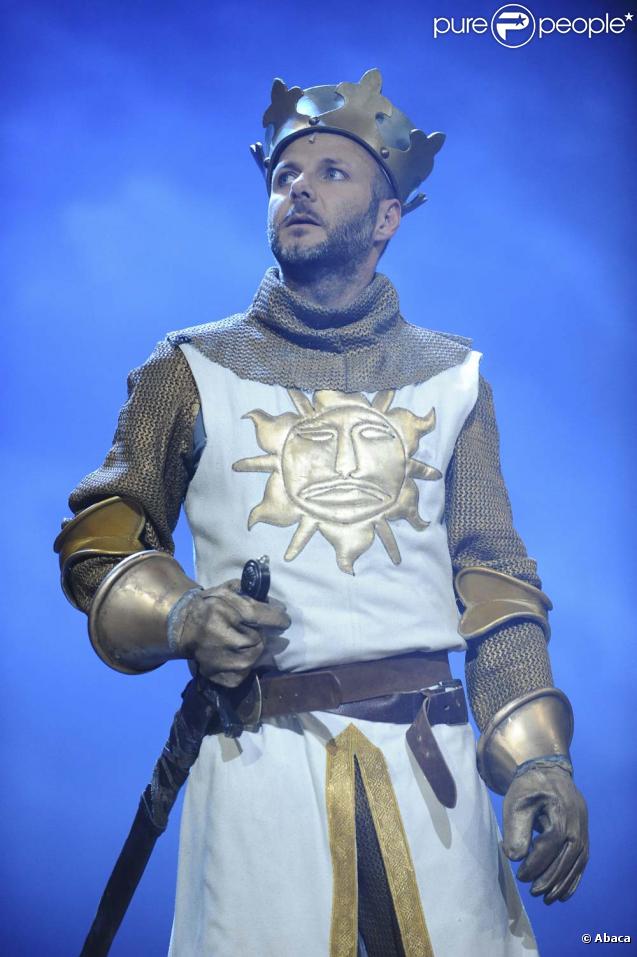 Pierre-François Martin-Laval dans  Spamalot , le 3 février 2010 au théâtre Comédia à Paris.