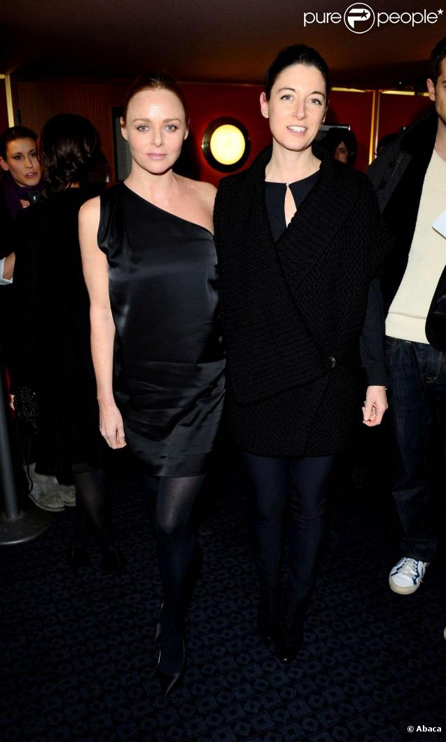 Stella et Mary McCartney à la présentation de Food, Inc., à Londres. 08/02/2010