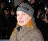 Vivienne Westwood à la présentation de Food, Inc., à Londres. 08/02/2010