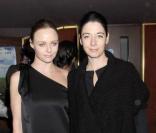 Stella McCartney et Mary McCartney à la présentation de Food, Inc., à Londres. 08/02/2010