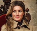 La princesse Letizia et son époux Felipe à Navarre le 10 février 2010