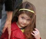 Katie Holmes et sa fille Suri à New York le 11 février