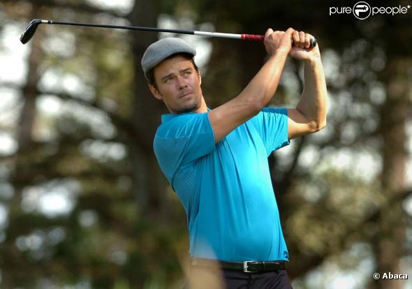 Josh Duhamel lors du tournoi de Pebble Beach à Monterey, du 8 au 14 février 2010 !
