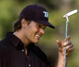 Tom Brady lors du tournoi de Pebble Beach à Monterey, du 8 au 14 février 2010 !