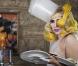 Image extraite du clip de Telephone (Lady Gaga feat. Beyoncé)