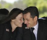 Nicolas Sarkozy et sa femme Carla 