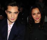 Ed Westwick et Hayden Panettiere au défilé Tommy Hilfiger à New York le 18 février 2010 