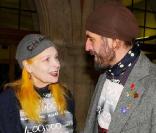 lors du défilé Vivienne Westwood, le 21 février 2010 à Londres