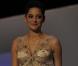 Marion Cotillard était une sublime présidente dans un fourreau brodé de georgette de lurex et soie or signé Dior à la 35ème Cérémonie des César, le 27 février 2010