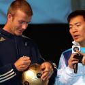David Beckham : prêt à battre des records d'autographes ?