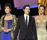 Isabelle Adjani, Tahar Rahim et Marion Cotillard lors des César le 27 février 2010
