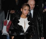 Cassie à Paris au défilé Gareth Pugh, le 3 février 2010